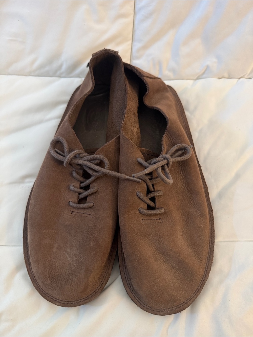 Rainbow Brown Suede mocca shoe